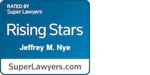 Super Lawyers Rising Stars - Jeffery M. Nye Super Lawyers Rising Stars - Jeffery M. Nye